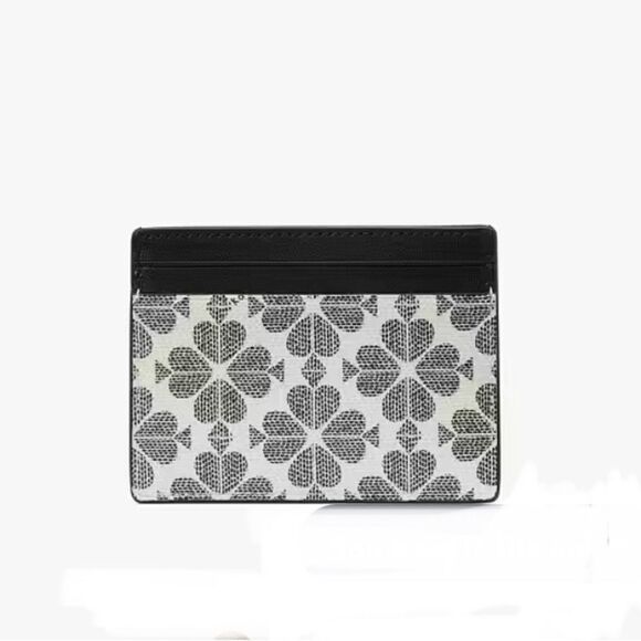 Kate Spade Signature Spade Flower Small Slim Card Holder Wallet Bag Purse - Picture 11 of 11